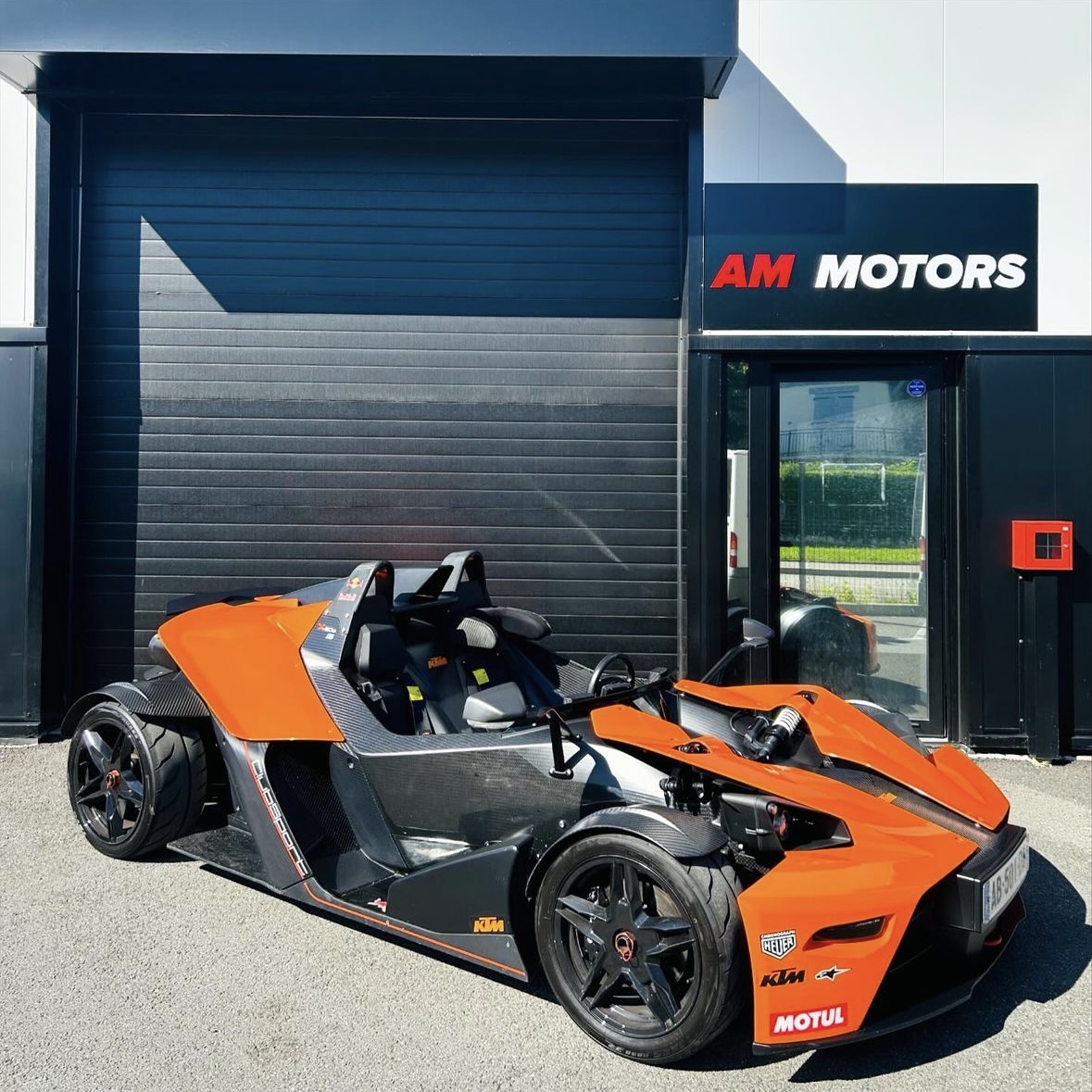 KTM X-Bow orange preparation stage 3